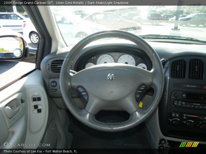 Linen Gold Metallic / Dark Khaki/Light Graystone 2006 Dodge Grand Caravan SXT