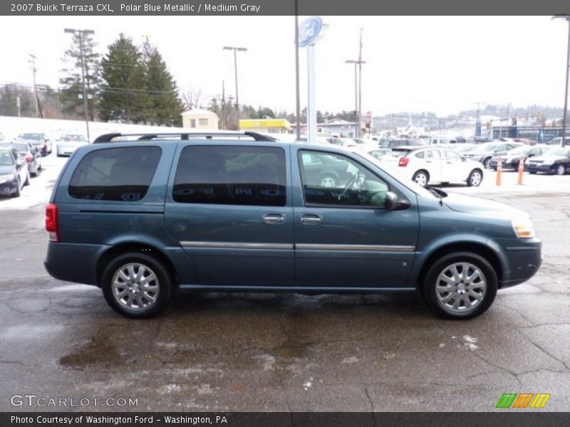 Polar Blue Metallic / Medium Gray 2007 Buick Terraza CXL