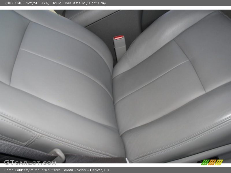 Liquid Silver Metallic / Light Gray 2007 GMC Envoy SLT 4x4