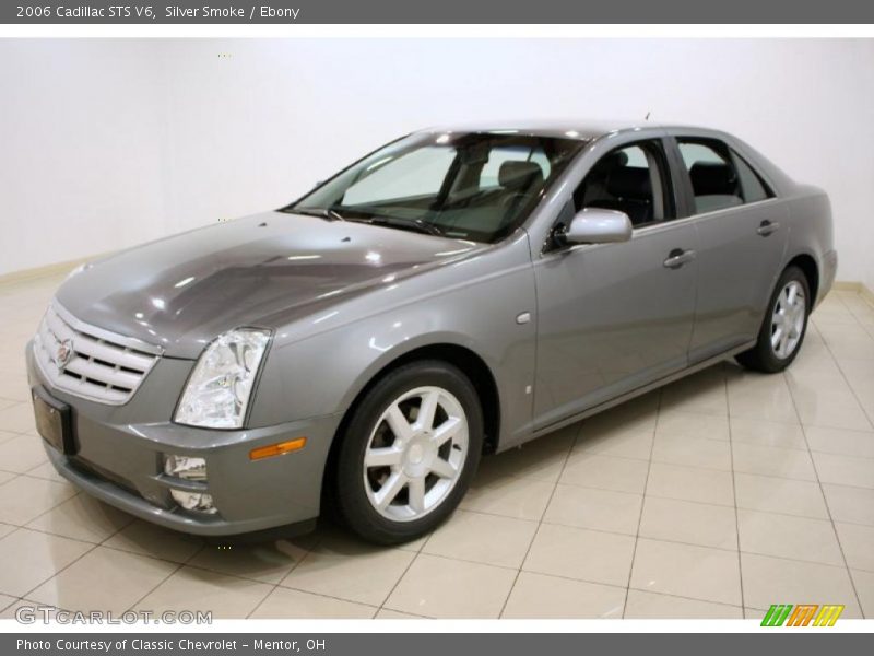 Silver Smoke / Ebony 2006 Cadillac STS V6