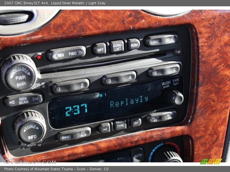 Liquid Silver Metallic / Light Gray 2007 GMC Envoy SLT 4x4