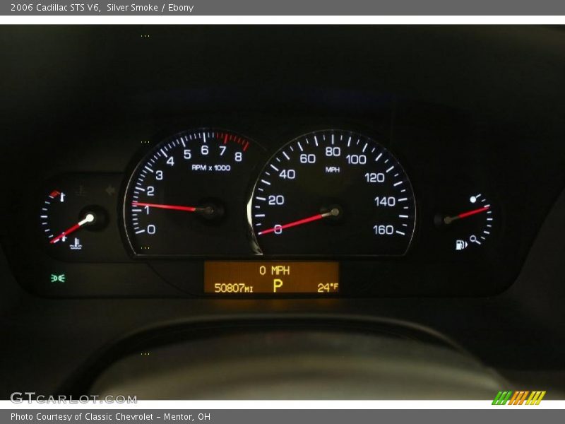 Silver Smoke / Ebony 2006 Cadillac STS V6