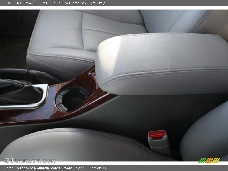 Liquid Silver Metallic / Light Gray 2007 GMC Envoy SLT 4x4