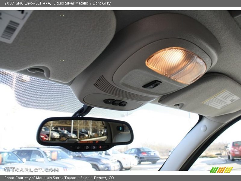 Liquid Silver Metallic / Light Gray 2007 GMC Envoy SLT 4x4