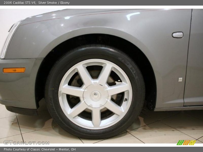 Silver Smoke / Ebony 2006 Cadillac STS V6