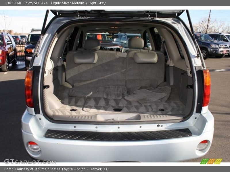 Liquid Silver Metallic / Light Gray 2007 GMC Envoy SLT 4x4