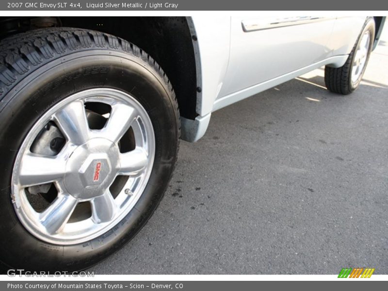 Liquid Silver Metallic / Light Gray 2007 GMC Envoy SLT 4x4