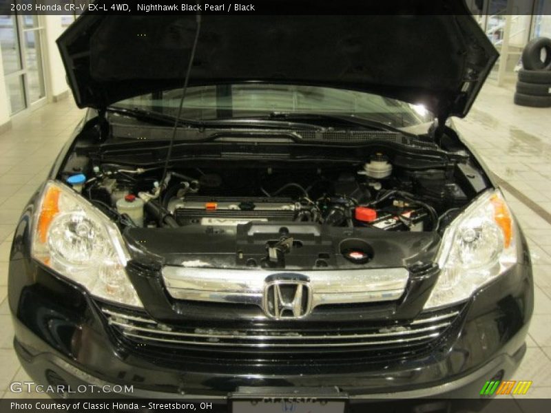 Nighthawk Black Pearl / Black 2008 Honda CR-V EX-L 4WD