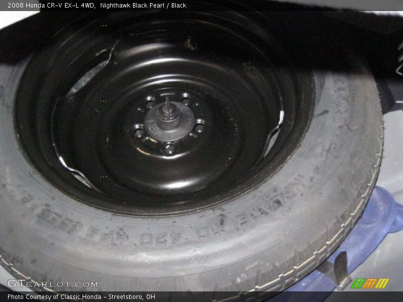 Nighthawk Black Pearl / Black 2008 Honda CR-V EX-L 4WD