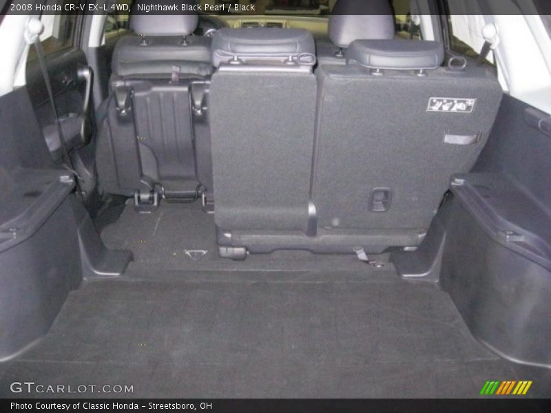 Nighthawk Black Pearl / Black 2008 Honda CR-V EX-L 4WD