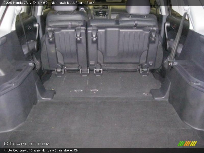 Nighthawk Black Pearl / Black 2008 Honda CR-V EX-L 4WD