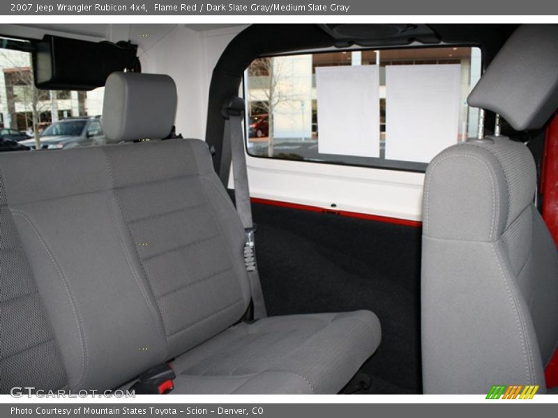 Flame Red / Dark Slate Gray/Medium Slate Gray 2007 Jeep Wrangler Rubicon 4x4