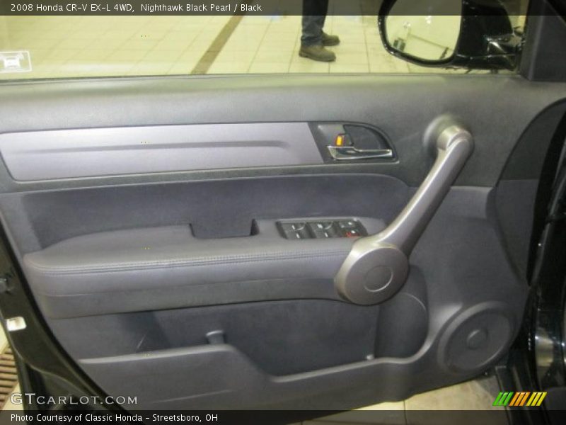 Nighthawk Black Pearl / Black 2008 Honda CR-V EX-L 4WD