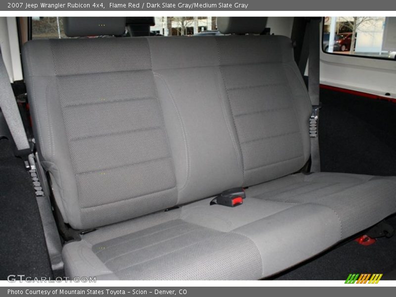 Flame Red / Dark Slate Gray/Medium Slate Gray 2007 Jeep Wrangler Rubicon 4x4