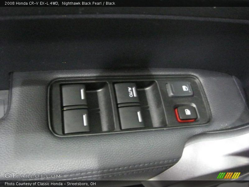 Nighthawk Black Pearl / Black 2008 Honda CR-V EX-L 4WD