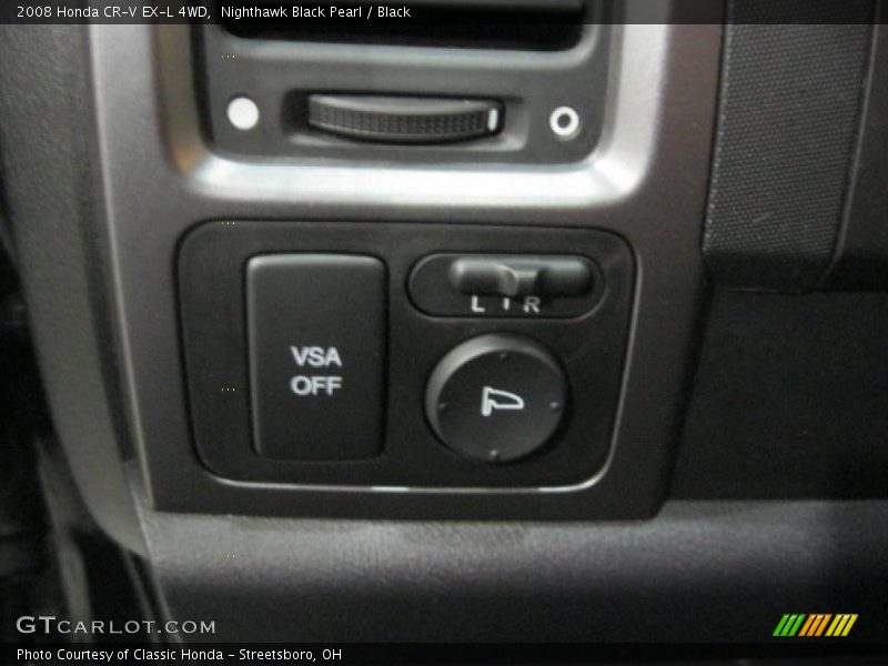 Nighthawk Black Pearl / Black 2008 Honda CR-V EX-L 4WD