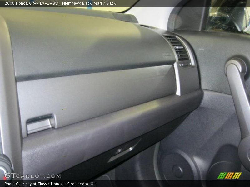 Nighthawk Black Pearl / Black 2008 Honda CR-V EX-L 4WD