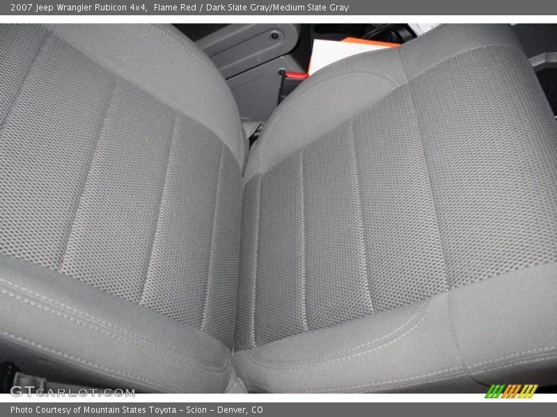 Flame Red / Dark Slate Gray/Medium Slate Gray 2007 Jeep Wrangler Rubicon 4x4