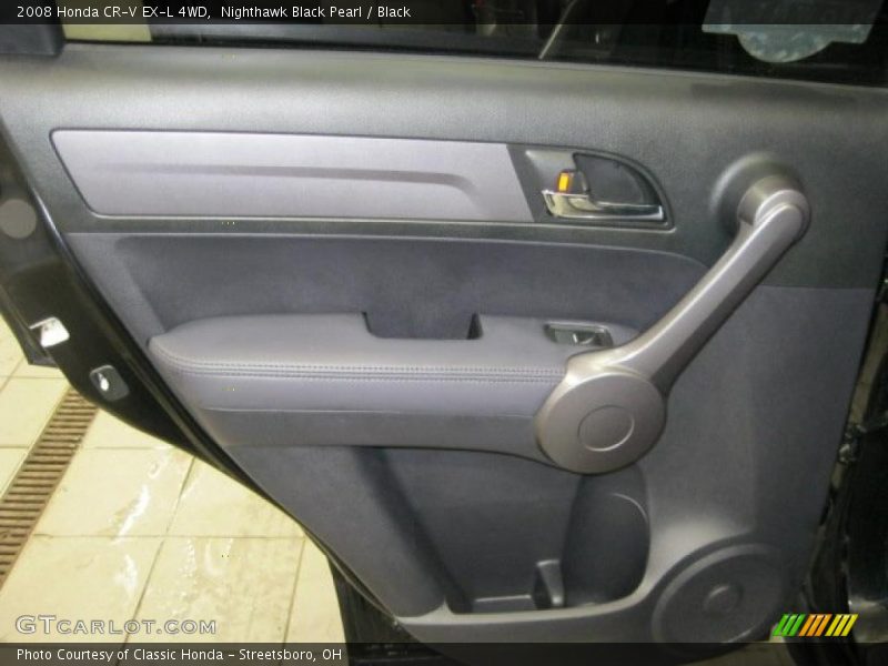 Nighthawk Black Pearl / Black 2008 Honda CR-V EX-L 4WD