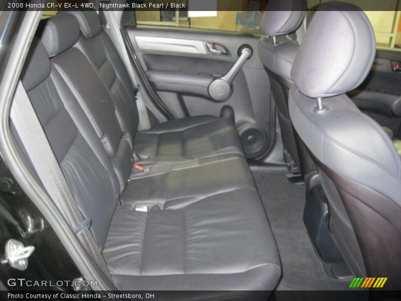 Nighthawk Black Pearl / Black 2008 Honda CR-V EX-L 4WD