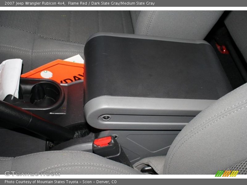 Flame Red / Dark Slate Gray/Medium Slate Gray 2007 Jeep Wrangler Rubicon 4x4