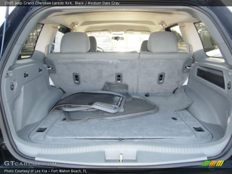 Black / Medium Slate Gray 2005 Jeep Grand Cherokee Laredo 4x4