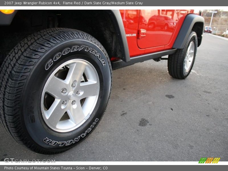 Flame Red / Dark Slate Gray/Medium Slate Gray 2007 Jeep Wrangler Rubicon 4x4
