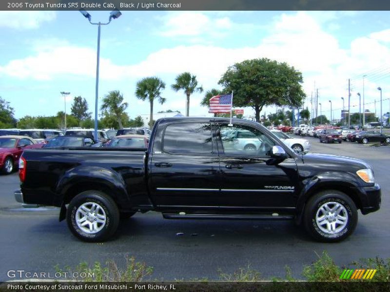 Black / Light Charcoal 2006 Toyota Tundra SR5 Double Cab