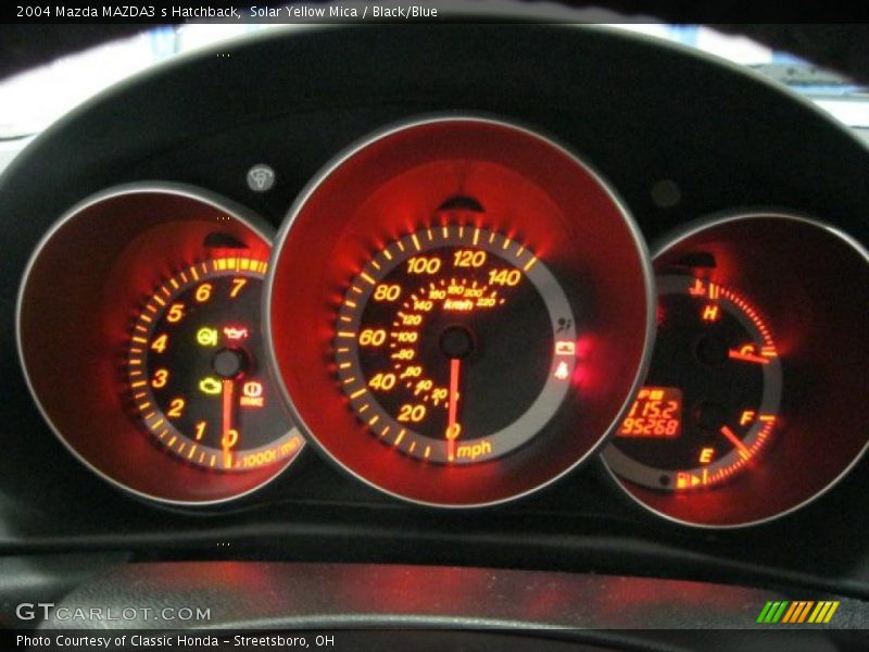  2004 MAZDA3 s Hatchback s Hatchback Gauges