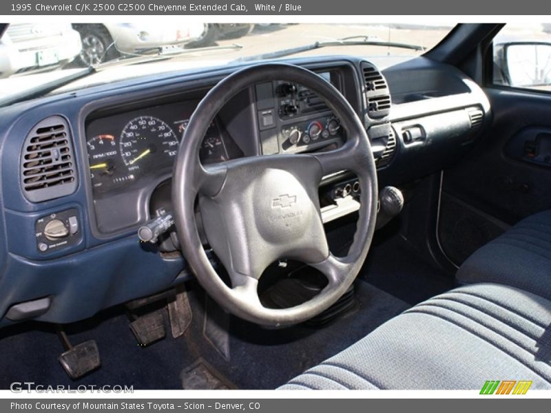 Dashboard of 1995 C/K 2500 C2500 Cheyenne Extended Cab
