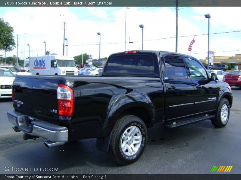 Black / Light Charcoal 2006 Toyota Tundra SR5 Double Cab