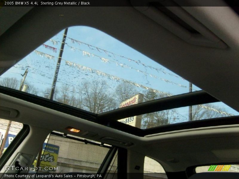 Sterling Grey Metallic / Black 2005 BMW X5 4.4i