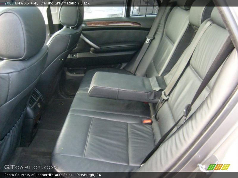 Sterling Grey Metallic / Black 2005 BMW X5 4.4i