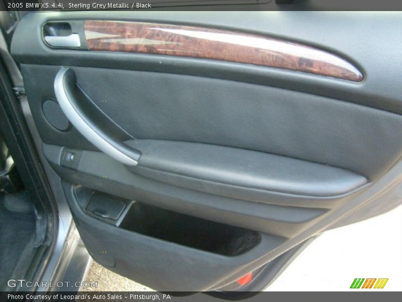 Sterling Grey Metallic / Black 2005 BMW X5 4.4i