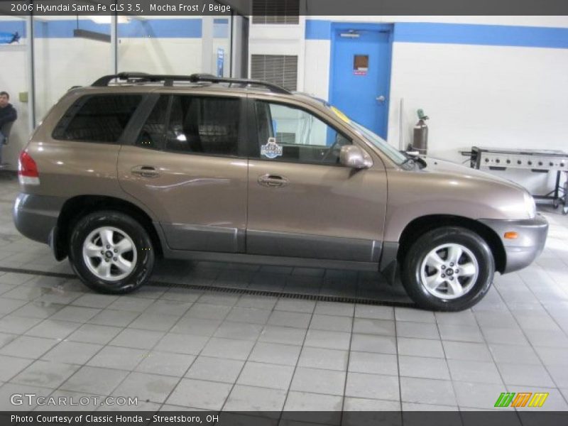 Mocha Frost / Beige 2006 Hyundai Santa Fe GLS 3.5