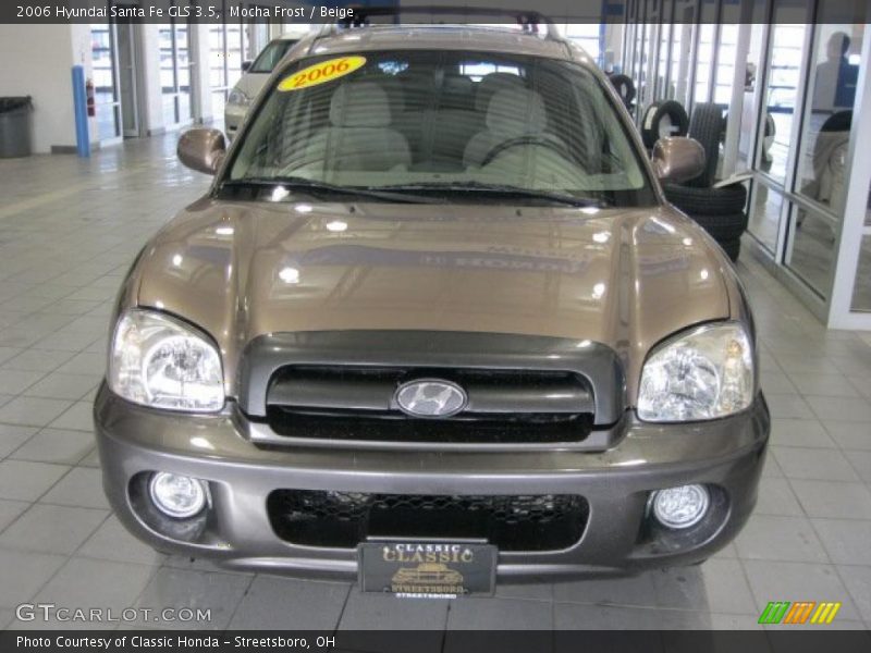 Mocha Frost / Beige 2006 Hyundai Santa Fe GLS 3.5