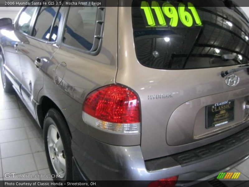 Mocha Frost / Beige 2006 Hyundai Santa Fe GLS 3.5