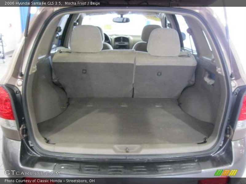 Mocha Frost / Beige 2006 Hyundai Santa Fe GLS 3.5