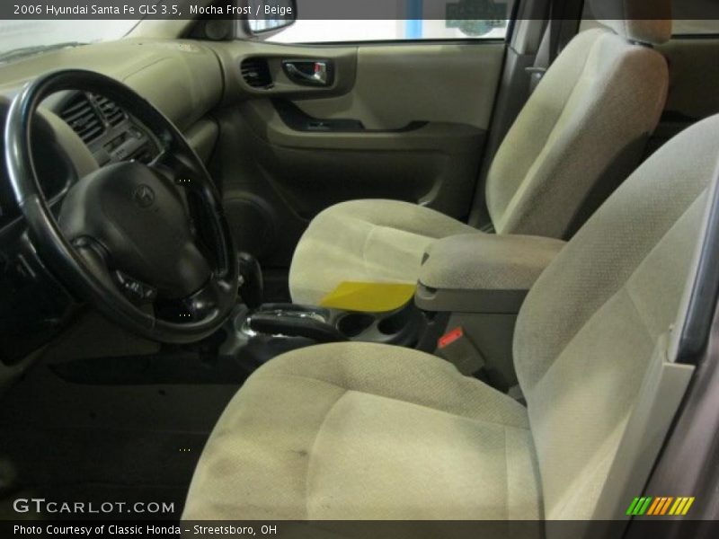 Mocha Frost / Beige 2006 Hyundai Santa Fe GLS 3.5