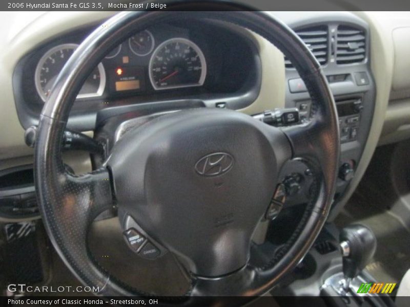 Mocha Frost / Beige 2006 Hyundai Santa Fe GLS 3.5