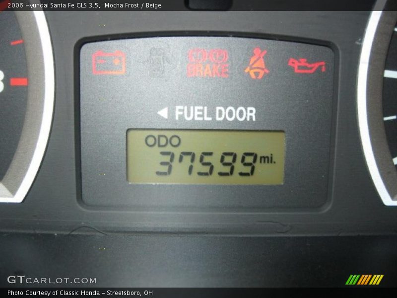 Mocha Frost / Beige 2006 Hyundai Santa Fe GLS 3.5