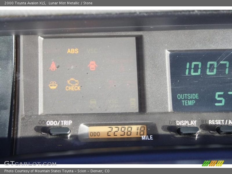 Lunar Mist Metallic / Stone 2000 Toyota Avalon XLS