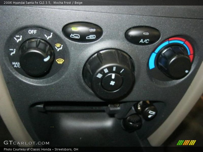 Mocha Frost / Beige 2006 Hyundai Santa Fe GLS 3.5