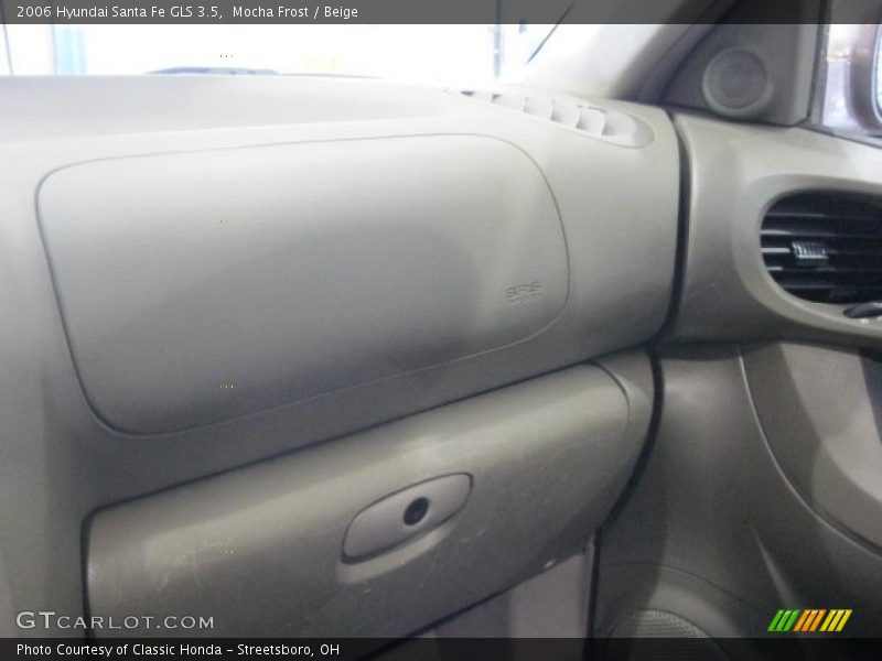 Mocha Frost / Beige 2006 Hyundai Santa Fe GLS 3.5