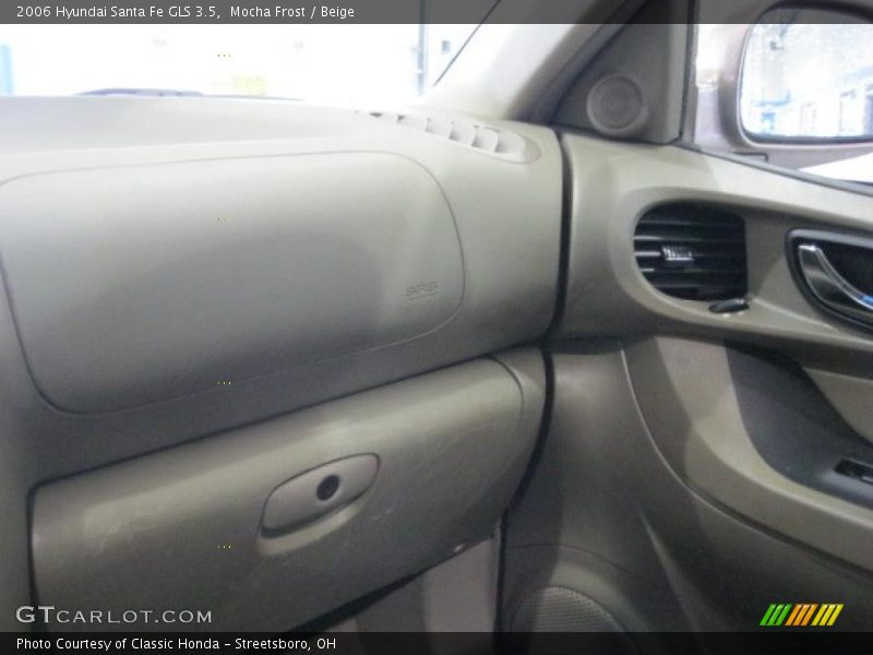 Mocha Frost / Beige 2006 Hyundai Santa Fe GLS 3.5