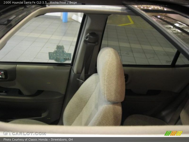 Mocha Frost / Beige 2006 Hyundai Santa Fe GLS 3.5