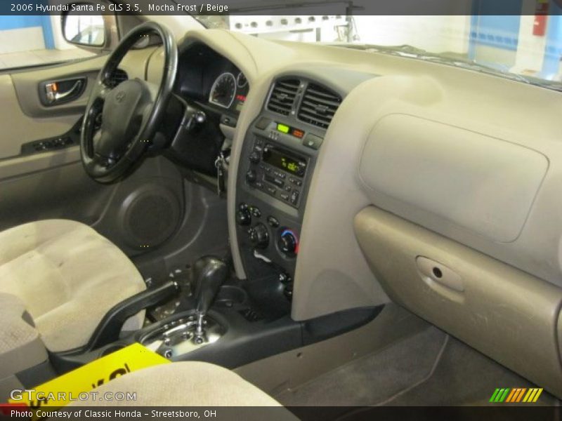 Mocha Frost / Beige 2006 Hyundai Santa Fe GLS 3.5