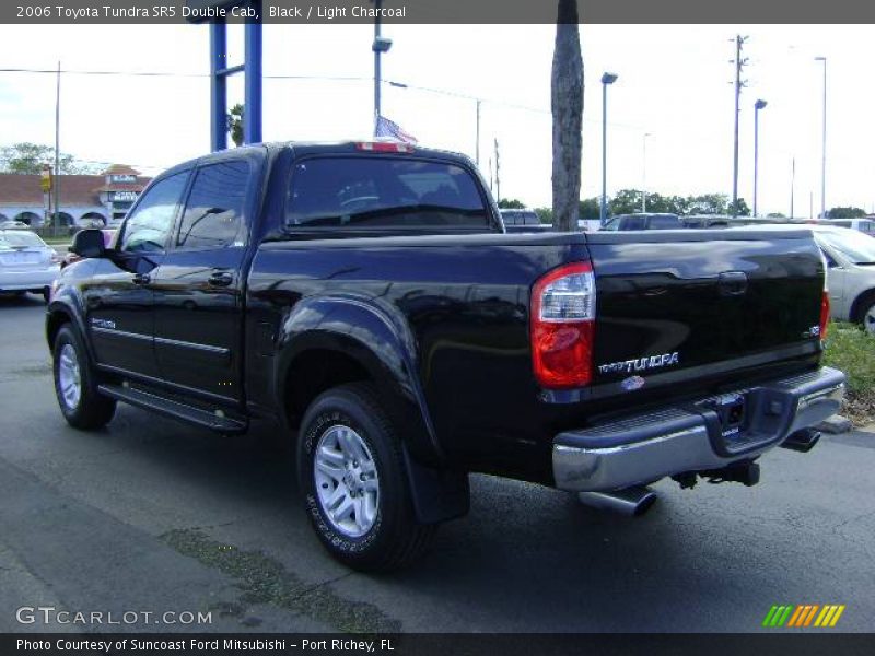 Black / Light Charcoal 2006 Toyota Tundra SR5 Double Cab