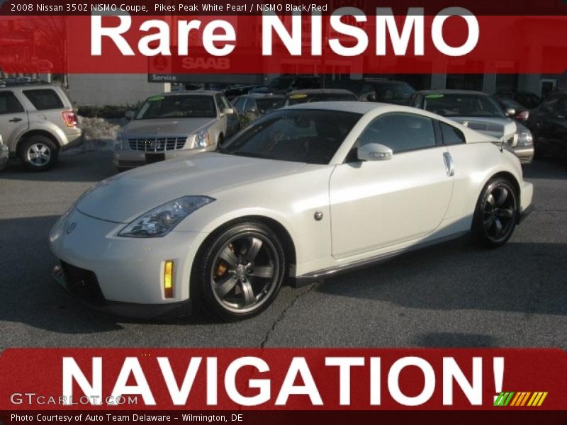 Pikes Peak White Pearl / NISMO Black/Red 2008 Nissan 350Z NISMO Coupe