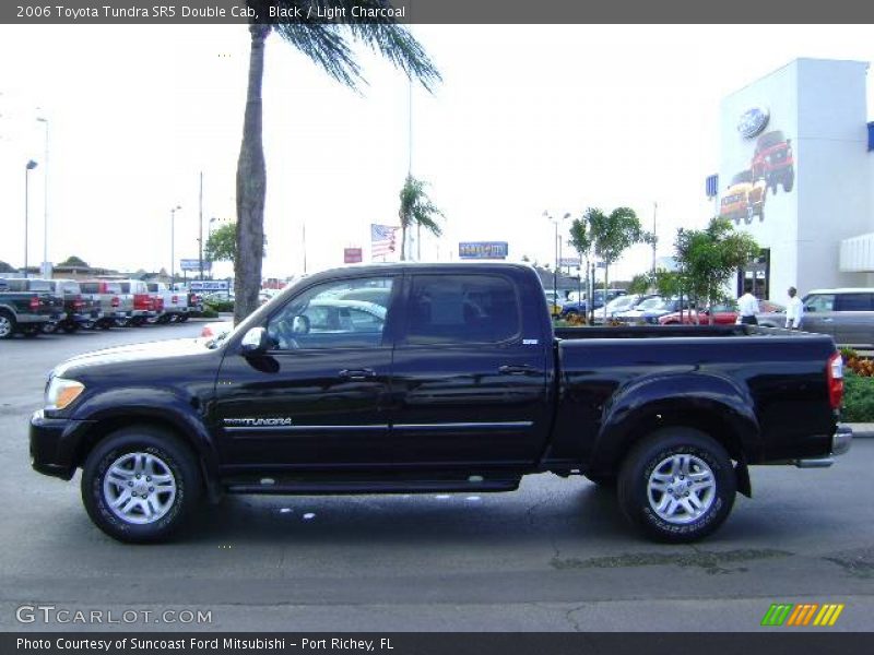 Black / Light Charcoal 2006 Toyota Tundra SR5 Double Cab